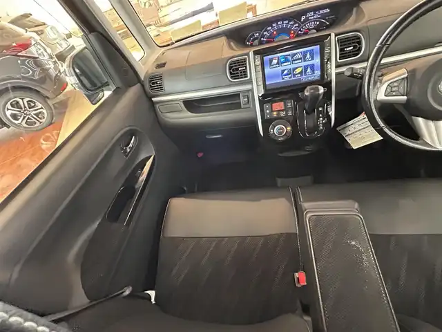 ダイハツ タント カスタム RS SA 宮崎県 2014(平26)年 9.4万km プラムブラウンクリスタルマイカ じしゃロン宮崎店成約済み//ナビ//TV/CD/DVD/Bluetooth//バックカメラ//両側パワースライドドア//純正フロアマット//純正アルミホイール//ドアバイザー//ステアリングスイッチ//後席サンシェード//ハーフレザーシート