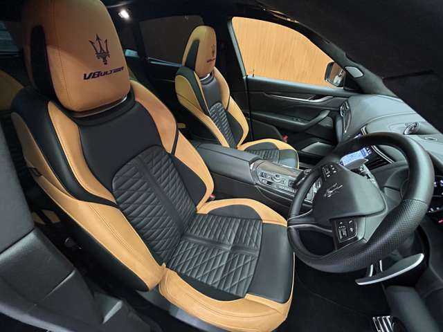 マセラティ マセラティ レヴァンテ トロフェオ 千葉県 2024(令6)年 1.1万km NERO RIBELLE 限定車　/パノラマＳＲ　/茶黒革シート　/Ｂｏｗｅｒｓ＆Ｗｉｌｋｉｎｓサウンド　/ＡＣＣ　/ナビ　/ＴＶ　/３６０°/Ｂｌｕｅｔｏｏｔｈ接続　　/シートＨ　/パークアシスト　/電動リアゲート　/純正２２インチＡＷ　/ドラレコ