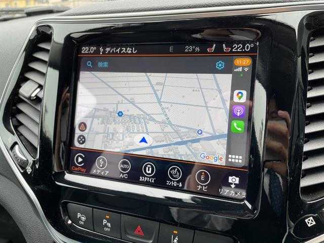 クライスラー・ジープ ジープ チェロキー リミテッド 埼玉県 2019(平31)年 3.9万km ダイヤモンドブラッククリスタル 黒レザーシート/純正メモリーナビ/(Bluetooth)/Ａｐｐｌｅ　Ｃａｒ　Ｐｌａｙ/バックカメラ/サイドカメラ/アダプティブクルーズコントロール/ブラインドスポットモニター/シートヒーター/シートエアコン/電動シート/ETC