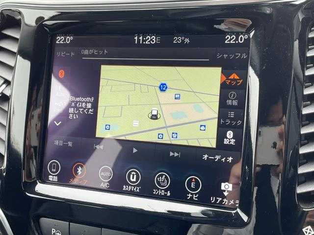 クライスラー・ジープ ジープ チェロキー リミテッド 埼玉県 2019(平31)年 3.9万km ダイヤモンドブラッククリスタル 黒レザーシート/純正メモリーナビ/(Bluetooth)/Ａｐｐｌｅ　Ｃａｒ　Ｐｌａｙ/バックカメラ/サイドカメラ/アダプティブクルーズコントロール/ブラインドスポットモニター/シートヒーター/シートエアコン/電動シート/ETC