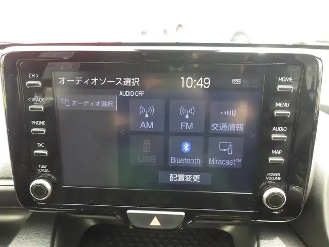 トヨタ ヤリス G 千葉県 2020(令2)年 1.4万km ブラック/ホワイト Toyota Safety Sense/・プリクラッシュセーフティ/・レーンディパーチャーアラート/・オートハイビーム/ディスプレイオーディオ/【Bluetooth接続】/バックカメラ/ドライブレコーダー（前後撮影）/ステアリングスイッチ/サイド/カーテンエアバッグ/スマートキー