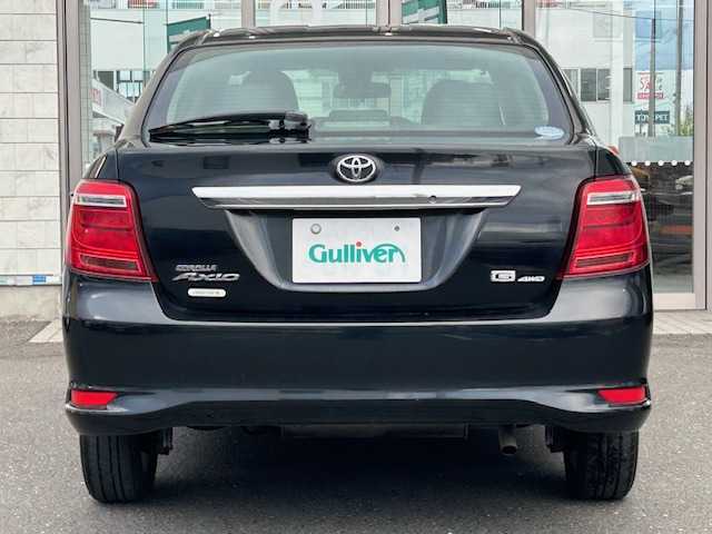 トヨタ カローラ アクシオ 1．5G 青森県 2015(平27)年 9.9万km ブラックマイカ ワンオーナー/4WD/エアロ(フロント/サイド)/寒冷地仕様/社外ナビ(BT/フルセグ/DVD/CD/ラジオ)/プリクラッシュセーフティ/レーンアシスト/オートマチックハイビーム/社外エンジンスターター/LEDヘッドライト/オートライト/フロントワイパーデアイサー/リヤワイパー/ETC/電動格納ミラー/ドアバイザー/リモコンキー/新車時保証書/取扱説明書/記録簿(H30/R2/R4/R5/R6)