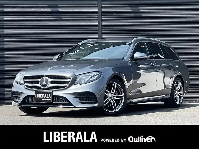 メルセデス・ベンツ Ｅ２２０ｄ SW AVG スポーツ 本革 山梨県 2018(平30)年 3.9万km セレナイトグレー 純正HDDナビ/　（Bluetooth/フルセグTV/USB）/Burmester/レーダーセーフティパッケージ/ACC/LKA/BSM/黒革/全席シートヒーター/360°カメラ/パークトロニック/電動テールゲート/ドラレコ/純正19インチAW/ ETC