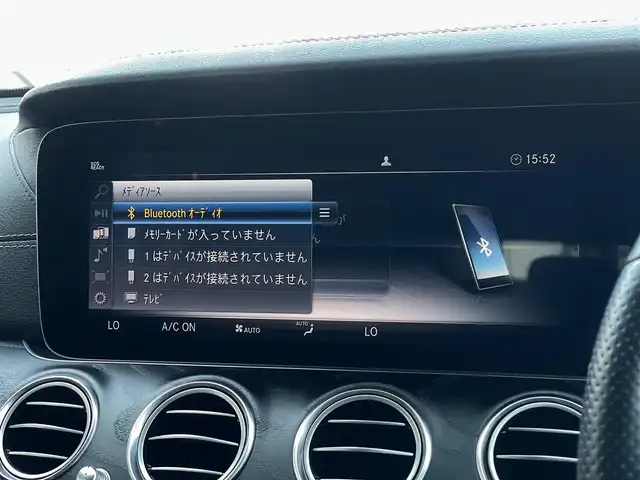メルセデス・ベンツ Ｅ２２０ｄ SW AVG スポーツ 本革 山梨県 2018(平30)年 3.9万km セレナイトグレー 純正HDDナビ/　（Bluetooth/フルセグTV/USB）/Burmester/レーダーセーフティパッケージ/ACC/LKA/BSM/黒革/全席シートヒーター/360°カメラ/パークトロニック/電動テールゲート/ドラレコ/純正19インチAW/ ETC