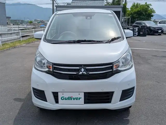 三菱 ｅＫワゴン E e－アシスト 福井県 2018(平30)年 4.4万km シルキーホワイト パイオニアカーオーディオ（CD/AM/FM/AUX/USB/iPod）/運転席シートヒーター/横滑り防止装置/寒冷地仕様/ダブルエアバッグ/社外フロアマット/保証書・取説
