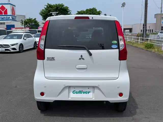 三菱 ｅＫワゴン E e－アシスト 福井県 2018(平30)年 4.4万km シルキーホワイト パイオニアカーオーディオ（CD/AM/FM/AUX/USB/iPod）/運転席シートヒーター/横滑り防止装置/寒冷地仕様/ダブルエアバッグ/社外フロアマット/保証書・取説