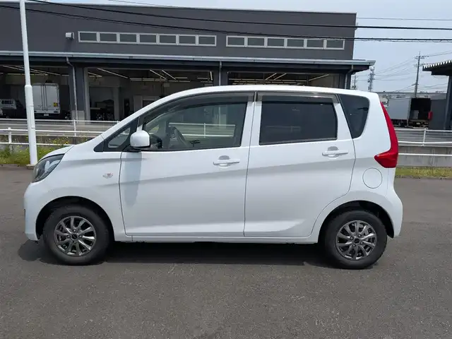 三菱 ｅＫワゴン E e－アシスト 福井県 2018(平30)年 4.4万km シルキーホワイト パイオニアカーオーディオ（CD/AM/FM/AUX/USB/iPod）/運転席シートヒーター/横滑り防止装置/寒冷地仕様/ダブルエアバッグ/社外フロアマット/保証書・取説