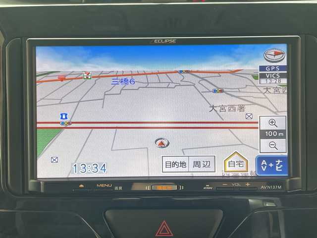 ダイハツ タント カスタム RS トップED SA Ⅲ 埼玉県 2017(平29)年 2.5万km ブラックマイカメタリック スマートアシスト /メモリナビ /　　CD/ワンセグ/バックカメラ /両側パワースライドドア /LEDオートライト /ハーフレザーシート /シートヒーター /純正15インチアルミホイール /ステアリングスイッチ /ETC