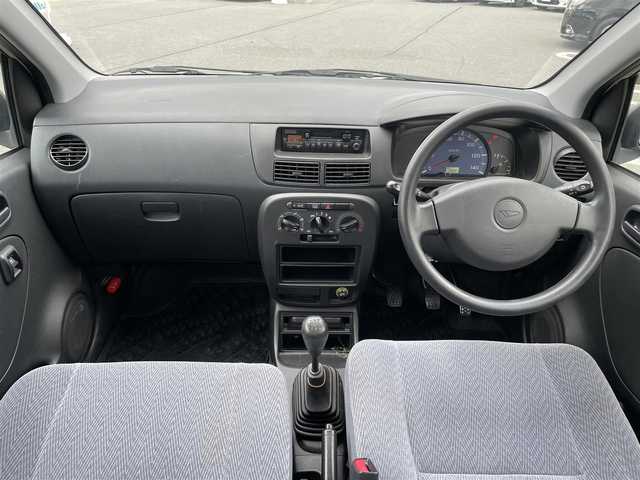 ダイハツ ミラ L 長野県 2003(平15)年 2.1万km ネイビーブルー 4WD/ワンオーナー/純正オーディオ/CD/FM/AM/純正フロアマット/パワーウィンドウ/リモコンキー