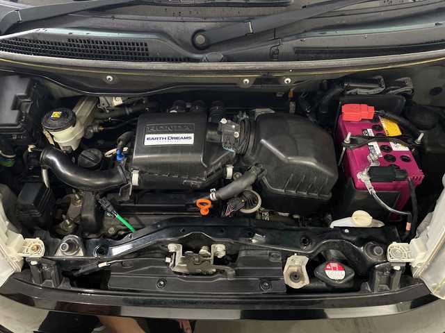 ホンダ Ｎ ＢＯＸ G 新潟県 2016(平28)年 4.5万km スマートブラック 禁煙車/社外メモリナビ/フルセグ/CN-HA01D/　CD/DVD/Bluetooth/スマートキー×２/オートエアコン/ドライブレコーダー/横滑り防止装置/ヘッドライトレベライザー/電動格納式ミラー/ドアバイザー/フロアマット