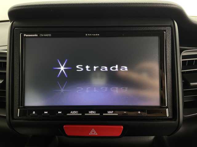 ホンダ Ｎ ＢＯＸ G 新潟県 2016(平28)年 4.5万km スマートブラック 禁煙車/社外メモリナビ/フルセグ/CN-HA01D/　CD/DVD/Bluetooth/スマートキー×２/オートエアコン/ドライブレコーダー/横滑り防止装置/ヘッドライトレベライザー/電動格納式ミラー/ドアバイザー/フロアマット