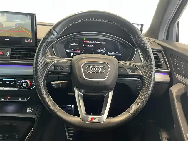 アウディ Ｑ５ SB 40TDIクワトロ Sライン 愛知県 2022(令4)年 3.2万km ミトスブラックメタリック ＳラインプラスＰＫＧ　/マトリクスＬＥＤ　/バーチャルコクピット　/ＭＭＩナビゲーション　/Ｂｌｕｅｔｏｏｔｈ　/３６０度カメラ　/ＡＣＣ　/ＬＫＡ　/ＢＳＭ　/ドライブレコーダー　/ＥＴＣ２．０　/パワーバックドア/アイドリングストップ/プッシュスタート/ウィンカーミラー