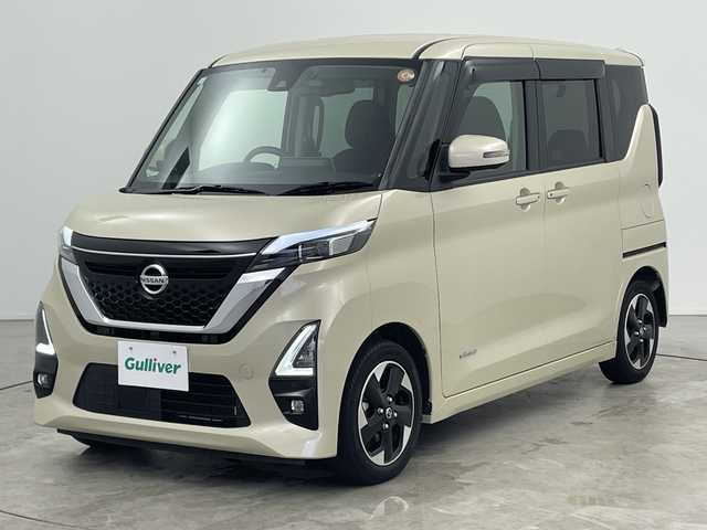 日産 ルークス HWS X プロパイロットED 三重県 2021(令3)年 2.4万km フローズンバニラパール 純正９インチナビ/フルセグ/全方位カメラ/プロパイロット/追従式クルーズコントロール/衝突軽減ブレーキ/レーンキープアシスト/コーナーセンサー/オートハイビーム/両側パワースライドドア/LEDヘッドライト/ETC/ドライブレコーダー