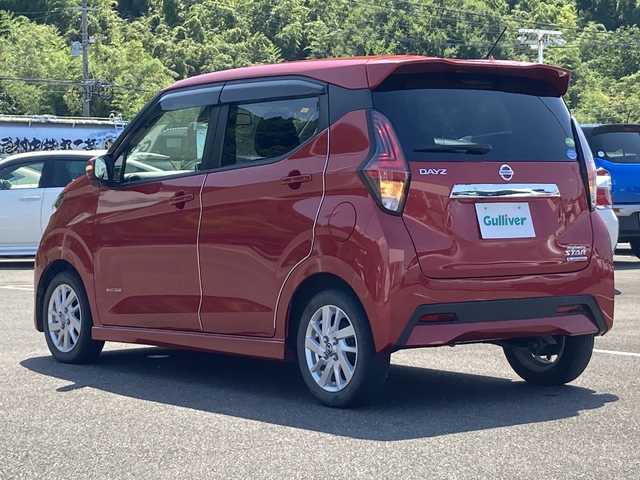 日産 デイズ HWS X プロパイロットED 佐賀県 2020(令2)年 6.2万km スパークリングレッドM 純正9インチナビ/アラウンドビューモニター/プロパイロット/エマージェンシーブレーキ/LDW/電動パーキングブレーキ/オートブレーキホールド/ETC/プッシュスタート/インテリジェントキー/LEDヘッドライト/フォグライト/純正アルミホイール