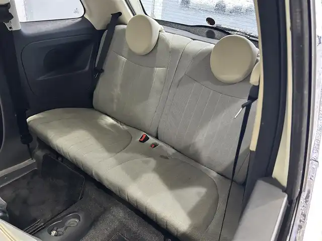 フィアット ５００ 1．2 8V ラウンジ 岐阜県 2008(平20)年 6.3万km ベージュ ガラスルーフ　/純正ホイール　/ETC　/ユピテル製ナビドラレコ機能付きTV　/純正オーディオ（CD・DVD・ラジオ）　/純正フロアマット　/リアフォグランプ　/パワーウィンドウ　/リモコンキー　/取扱説明書　/保証書　/ナビ取扱説明書