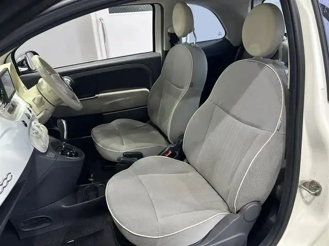 フィアット ５００ 1．2 8V ラウンジ 岐阜県 2008(平20)年 6.3万km ベージュ ガラスルーフ　/純正ホイール　/ETC　/ユピテル製ナビドラレコ機能付きTV　/純正オーディオ（CD・DVD・ラジオ）　/純正フロアマット　/リアフォグランプ　/パワーウィンドウ　/リモコンキー　/取扱説明書　/保証書　/ナビ取扱説明書