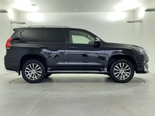 トヨタ ランドクルーザー プラド TX Lパッケージ 福井県 2021(令3)年 7.5万km ブラック ４WD/サンルーフ/ルーフレール/純正ナビ/【AM/FM/CD/Bluetooth/フルセグTV】/全方位カメラ/ビルトインETC２．０/プッシュスタート/スマートキー/スペアキー/オートライト/LEDヘッドライド/パワーシート（運転席/助手席）/シートヒーター（運転席/助手席）/ベンチレーション/クルーズコントロール/ドライブレコーダー