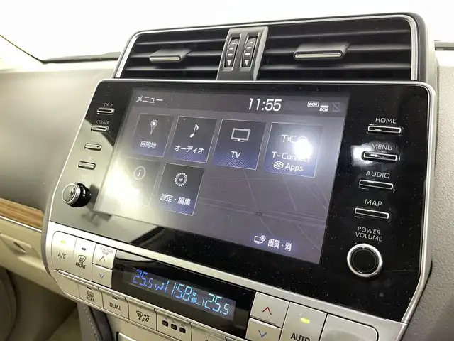 トヨタ ランドクルーザー プラド TX Lパッケージ 福井県 2021(令3)年 7.5万km ブラック ４WD/サンルーフ/ルーフレール/純正ナビ/【AM/FM/CD/Bluetooth/フルセグTV】/全方位カメラ/ビルトインETC２．０/プッシュスタート/スマートキー/スペアキー/オートライト/LEDヘッドライド/パワーシート（運転席/助手席）/シートヒーター（運転席/助手席）/ベンチレーション/クルーズコントロール/ドライブレコーダー