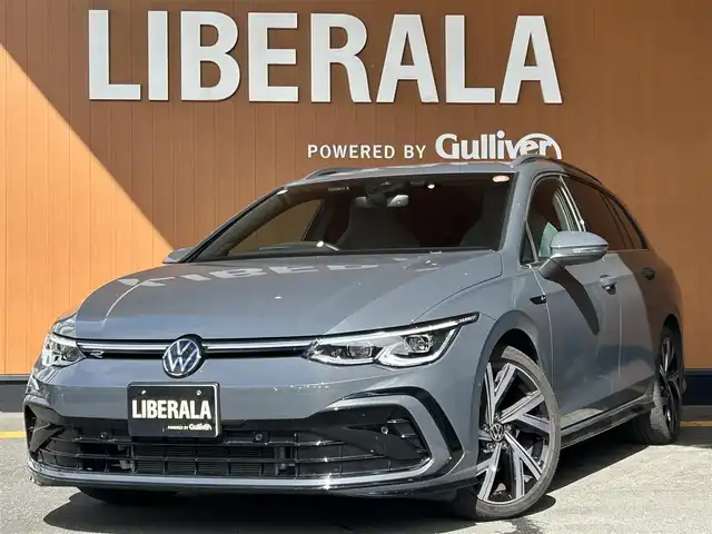 フォルクスワーゲン ＶＷ ゴルフ ヴァリアント TDI Rライン 高知県 2023(令5)年 3.4万km グレー ワンオーナー/バックカメラ/フルセグテレビ/横滑り防止/シートヒーター/ETC2.0/パドルシフト/パワーバックドア/パドルシフト/クルーズコントロール/オートライト/保証書/取り扱い説明書/スマートキー
