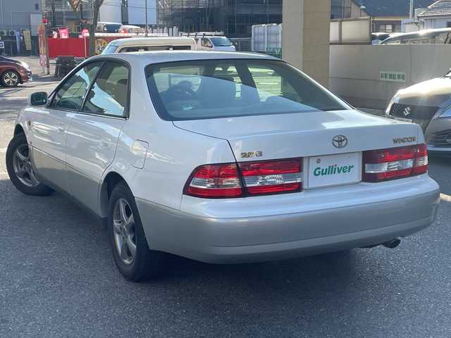 トヨタ ウィンダム コーチエディション 福岡県 2001(平13)年 10.9万km ホワイトパールクリスタルシャイン 純正ナビ/DISC/AM/FM/TAPE/ETC/電動格納ミラー/パワーシート（D)/ドラレコ付きルームミラー（前）