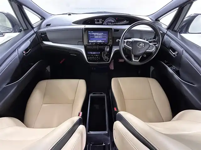 トヨタ エスティマ アエラス スマート 佐賀県 2016(平28)年 4.5万km スパークリングブラックパールクリスタルシャイン 純正9インチナビ/AM/FM/フルセグTV/Bluetooth/HDMI/純正11型後席モニター/バックカメラ/両側パワースライドドア/クルーズコントロール/前席シートヒーター/ハーフレザーシート/LEDヘッドライト/革巻きステアリング/ステアリングリモコン/コーナーセンサー/純正ドライブレコーダー/パワーウィンドウ/ダブルオートエアコン/ウィンカーミラー/ビルトインETC2.0/スマートキー/プッシュスタート