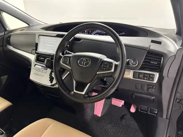 トヨタ エスティマ アエラス スマート 佐賀県 2016(平28)年 4.5万km スパークリングブラックパールクリスタルシャイン 純正9インチナビ/AM/FM/フルセグTV/Bluetooth/HDMI/純正11型後席モニター/バックカメラ/両側パワースライドドア/クルーズコントロール/前席シートヒーター/ハーフレザーシート/LEDヘッドライト/革巻きステアリング/ステアリングリモコン/コーナーセンサー/純正ドライブレコーダー/パワーウィンドウ/ダブルオートエアコン/ウィンカーミラー/ビルトインETC2.0/スマートキー/プッシュスタート
