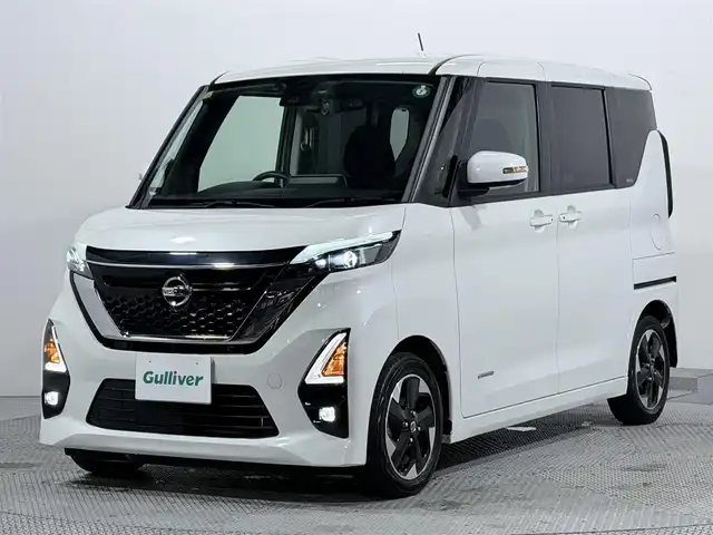 日産 ルークス HWS X プロパイロットED 大阪府 2020(令2)年 5.7万km ホワイトパール プロパイロット　純正ナビＴＶ　全方位カメラ　両側パワスラ　衝突軽減　ＥＴＣ　ドラレコ　レーンアシスト　クリアランスソナー　アイドリングストップ　ＬＥＤヘッドライト　スマートキー　プッシュスタート