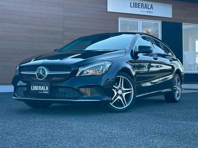 メルセデス・ベンツ ＣＬＡ１８０ Sブレイク　スポーツ 宮崎県 2017(平29)年 4.2万km コスモスブラック 純正ナビ/・CD/・DVD/・Bluetooth/・フルセグテレビ /バックカメラ/レーダーセーフティパッケージ/・アダプティブクルーズコントロール/・レーンキープアシスト/・ブラインドスポットモニター/ハーフレザーシート /・D席パワーシート /・D/N席シートヒーター /ETC/LEDヘッドライト/・オートライト