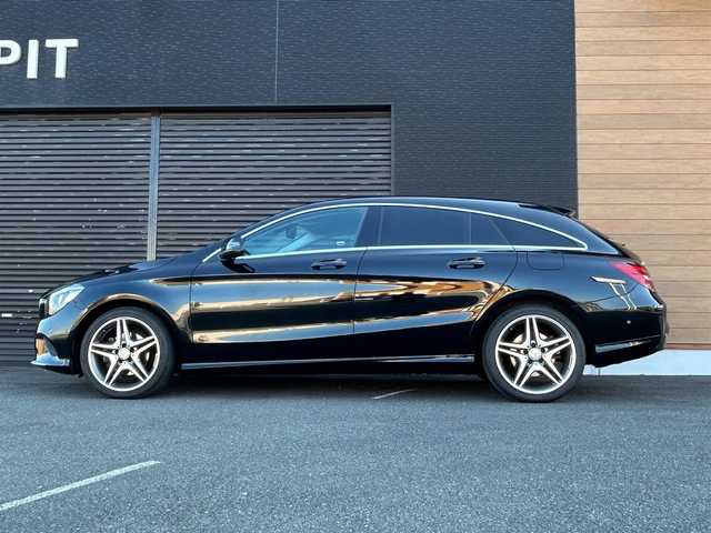 メルセデス・ベンツ ＣＬＡ１８０ Sブレイク　スポーツ 宮崎県 2017(平29)年 4.2万km コスモスブラック 純正ナビ/・CD/・DVD/・Bluetooth/・フルセグテレビ /バックカメラ/レーダーセーフティパッケージ/・アダプティブクルーズコントロール/・レーンキープアシスト/・ブラインドスポットモニター/ハーフレザーシート /・D席パワーシート /・D/N席シートヒーター /ETC/LEDヘッドライト/・オートライト