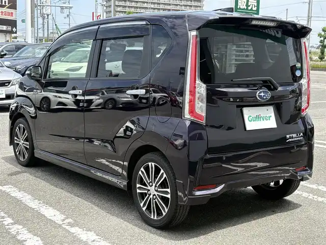 スバル ステラ カスタム RS スマートアシスト 徳島県 2017(平29)年 12.8万km ナイトシャドーパープルクリスタルM ナビ【NCZP-W67D】/純正15インチアルミホイール/純正フロアマット/衝突被害軽減ブレーキ/レーンキープアシスト/横滑り防止装置/後ろコーナーセンサー/ミラー一体型ドライブレコーダー/ETC/フォグランプ/プッシュスタート/スマートキー