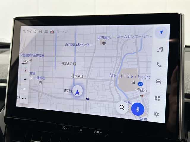 トヨタ カローラ クロス ハイブリッド Z 岐阜県 2023(令5)年 3.4万km スパークリングブラックパールクリスタルシャイン トヨタセーフティセンス/プリクラッシュセーフティ/ブラインドスポットモニター/コーナーセンサー/レーンキープアシスト/レーダークルーズコントロール/パーキングアシスト/純正ナビ機能付きディスプレイオーディオ/　(AM/FM/Bluetooth/フルセグTV/Miracast)/全周囲カメラ/ハーフレザーシート/シートヒーター/パワーシート/ステアリングヒーター/パワーバックドア/電動パーキングブレーキ/ETC2.0/純正フロアマット/純正アルミホイール/純正ドアバイザー/LEDヘッドライト/オートハイビーム