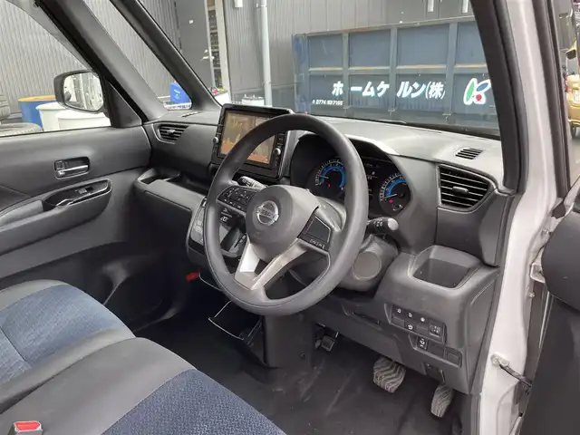 日産 ルークス ハイウェイスター X 滋賀県 2020(令2)年 6.1万km ホワイトパール 禁煙車/快適パックA/両側パワースライドドア/ハンズフリードア/純正９型ナビ/アラウンドビューモニター/フルセグTV/CD/DVD/Bluetooth/ステアスイッチ/純正１４AW/LEDヘッドライト/オートライト/フォグライト/ドライブレコーダー/ETC/ウィンカーミラー/リアスポイラー/アイドリングストップ/コーナーセンサー/インテリキー/プッシュスタート/ISOFIXI対応