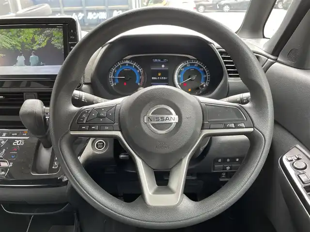 日産 ルークス ハイウェイスター X 滋賀県 2020(令2)年 6.1万km ホワイトパール 禁煙車/快適パックA/両側パワースライドドア/ハンズフリードア/純正９型ナビ/アラウンドビューモニター/フルセグTV/CD/DVD/Bluetooth/ステアスイッチ/純正１４AW/LEDヘッドライト/オートライト/フォグライト/ドライブレコーダー/ETC/ウィンカーミラー/リアスポイラー/アイドリングストップ/コーナーセンサー/インテリキー/プッシュスタート/ISOFIXI対応