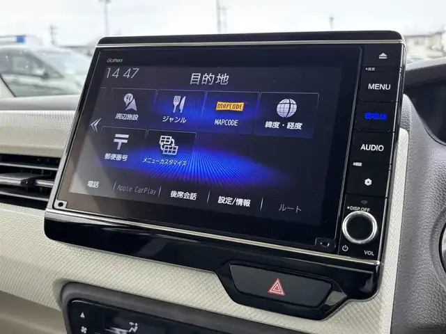 ホンダ Ｎ ＢＯＸ G EX ホンダセンシング 大分県 2017(平29)年 4.4万km 黄 ・純正ナビ(CD.DVD.SD.BT)/・HDMI/・AppleCarPlay/・フルセグテレビ/・バックカメラ/・レーダークルーズコントロール/・両側パワースライドドア/・ETC/・ステアリングリモコン/・リアセンサー