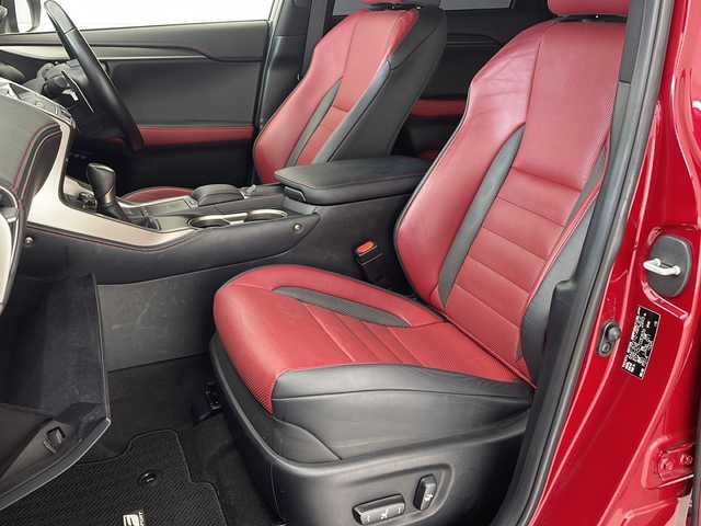 レクサス ＮＸ 300h Fスポーツ 沖縄県 2020(令2)年 4.1万km レッドマイカクリスタルシャイン 純正ナビ　/フルセグＴＶ　/パノラミックビューモニター　/前後ドライブレコーダー　/パワーバックドア　/赤レザーシート　/パワーシート　/エアシート　/シートヒーター　/ステアリングヒーター　/パドルシフト　/ＥＴＣ２．０