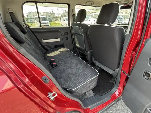 スズキ ハスラー G 大分県 2019(令1)年 7.4万km フェニックスレッドパール/ホワイト2トーンルーフ ・オーディオ(AUX.FM.USB.BT)/・レーダーブレーキサポート/・シートヒーター/・オートエアコン/・アイドリングストップ/・フロアマット/・スマートキー/・プッシュスタート/・ベンチシート