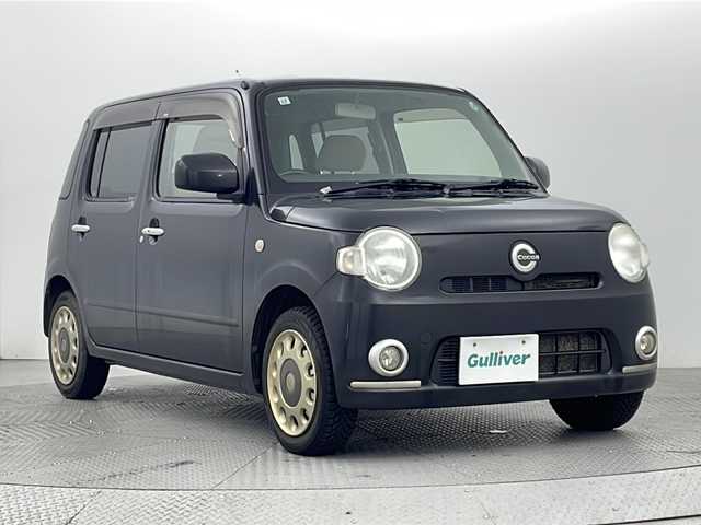 ダイハツ ミラ ココア X 新潟県 2011(平23)年 6.4万km 黒 4WD/純正ナビ/フルセグ/CD/DVD/スマートキー/電動格納式ミラー/ドアバイザー/フロアマット