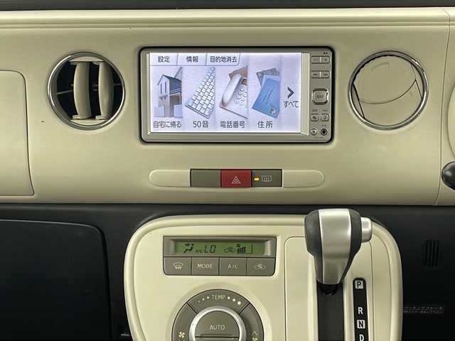 ダイハツ ミラ ココア X 新潟県 2011(平23)年 6.4万km 黒 4WD/純正ナビ/フルセグ/CD/DVD/スマートキー/電動格納式ミラー/ドアバイザー/フロアマット