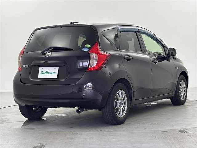 日産 ノート X エマージェンシーブレーキ 福井県 2014(平26)年 6.5万km オーロラモーヴ 純正ナビ/CD/DVD/Bluetooth/フルセグ/バックカメラ/全方位カメラ/スマートキー/横滑り防止装置/レーンキープアシスト