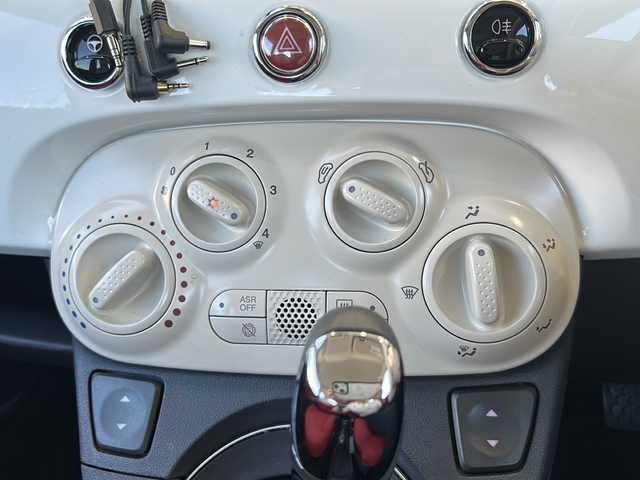 フィアット ５００ 1．2 ポップ 愛知県 2012(平24)年 6万km アイボリーⅡ 登録時走行距離59696km/ETC/純正オーディオ/純正フロアマット/前後ドラレコ/純正R14AW/ステアリングスイッチ/保証書/取説/リモコンキー/(スペアキー×1)