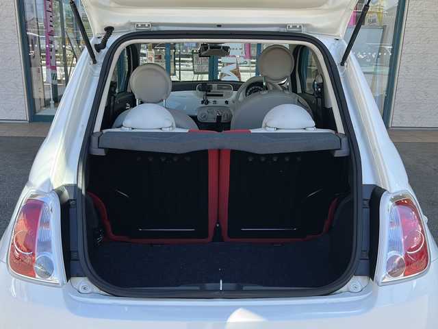 フィアット ５００ 1．2 ポップ 愛知県 2012(平24)年 6万km アイボリーⅡ 登録時走行距離59696km/ETC/純正オーディオ/純正フロアマット/前後ドラレコ/純正R14AW/ステアリングスイッチ/保証書/取説/リモコンキー/(スペアキー×1)