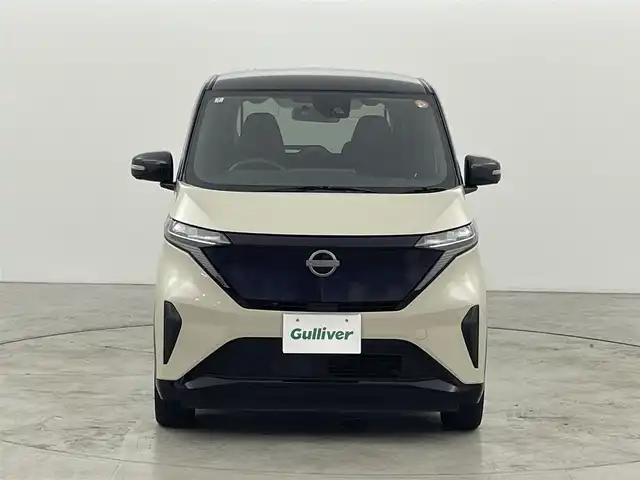 日産 サクラ G 福岡県 2022(令4)年 7.6万km フローズンバニラパール コネクトナビ／フルセグＴＶ　/全方位カメラ　/ビルトインＥＴＣ２．０　/前後ドラレコ　/プロパイロット　/エマージェンシーブレーキ　/レーンキープ　/ステアリングヒーター　/シートヒーター　/純正１５インチＡＷ　/ＬＥＤヘッドライト