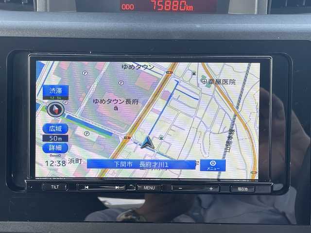 トヨタ ルーミー X 山口県 2022(令4)年 7.6万km ブラックマイカメタリック 社外メモリナビ BT AUX/バックカメラ/ETC/ドラレコ/スマートキー/コーナーセンサー/左側パワースライドドア/右側イージークローザー/衝突被害軽減ブレーキ/レーンアシスト/オートマチックハイビーム/オートライト/リア窓ロールサンシェード/保証書 取説 ナビ取説/禁煙車