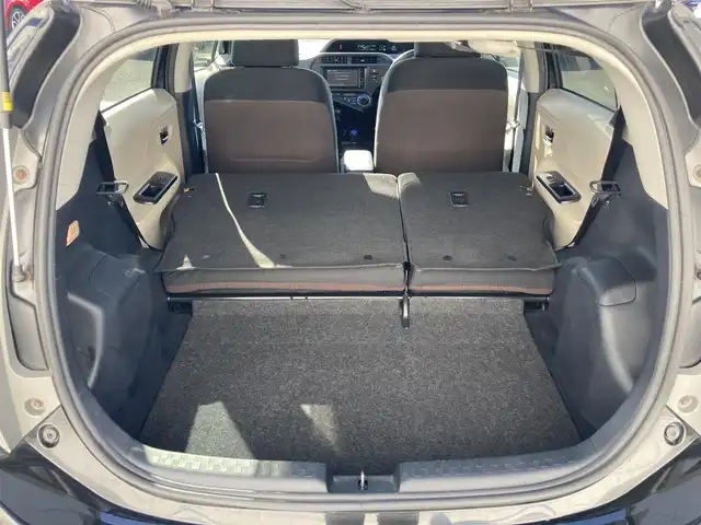 トヨタ アクア G 静岡県 2013(平25)年 5万km ブラックマイカ 純正HDDナビ(NHZD-W62G)/　AM FM CD DVD Bluetooth　ワンセグ/アイドリングストップ/オートライト/ISOFIX/ドアバイザー/電動格納ミラー/取扱説明書・保証書/ETC/LEDオートヘッドランプ/スマートキー2本