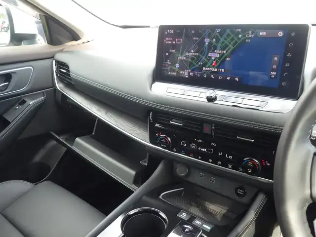 日産 エクストレイル G e－4ORCE 千葉県 2023(令5)年 0.3万km ブリリアントシルバー エマージェンシーブレーキ/プロパイロット/インテリジェントクルーズコントロール/インテリジェントルームミラー/ヘッドアップディスプレイ/9インチ純正コネクトナビ/地デジTV/【Bluetooth接続】/アラウンドビューモニター/ドライブレコーダー（前後撮影）/革巻きステアリング/ステアリングスイッチ/ETC（2.0）/LEDヘッドライト/フォグライト/ウインカーミラー/コーナーセンサー/純正19インチアルミホイル/サイド/カーテンエアバッグ/インテリジェントキー