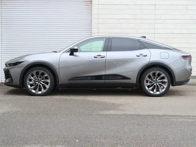 トヨタ クラウン クロスオーバー Z 石川県 2024(令6)年 0.7万km ガンＭ 4WD/プリクラッシセーフティ/レザーシート/シートヒーター/シートクーラー/レーンキープアシスト/クルーズコントロール/ETC/BSM/パノラミックビューモニター