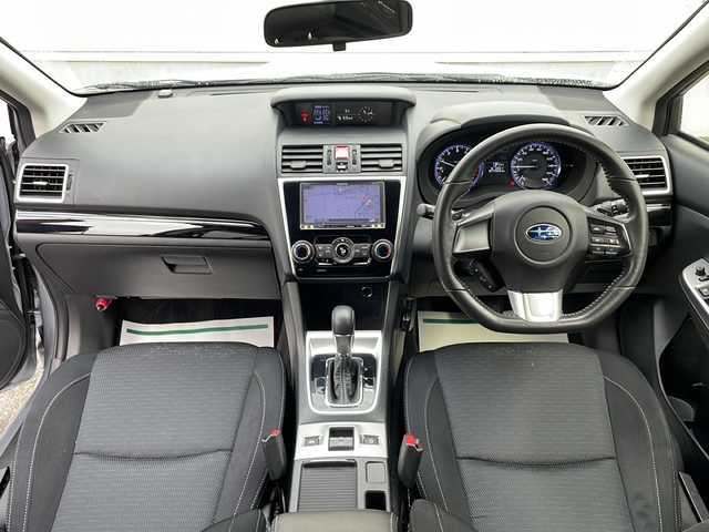 スバル レヴォーグ 1．6GT アイサイト 山形県 2014(平26)年 7.8万km アイスシルバーメタリック アイサイト/・プリクラッシュブレーキ（自動ブレーキ）/・レーンキープアシスト/・全車速追従機能付クルーズコントロール/・AT誤発進抑制制御/パドルシフト/社外ナビ/フルセグ/ETC/電動パーキングブレーキ/アイドリングストップ/LEDヘッドライト/プッシュスタート/スマートキーｘ２