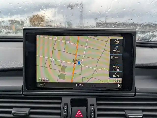 アウディ Ａ６ アバント 2．8 FSI クワトロ 福井県 2014(平26)年 7.3万km 白 ４WD/純正SDナビ/AM/FM/フルセグ/BT/バックカメラ/後席フリップダウンモニター/BOSEサウンドシステム/クルーズコントロール/横滑り防止装置/前後コーナーセンサー/アイドリングストップ/盗難防止装置/ビルトインETC/前席シートヒーター/前席パワーシート/シートメモリー/本革シート/パワーバックドア/純正フロアマット/純正18インチAW/キセノンヘッドライト/Rフォグ/スマートキー