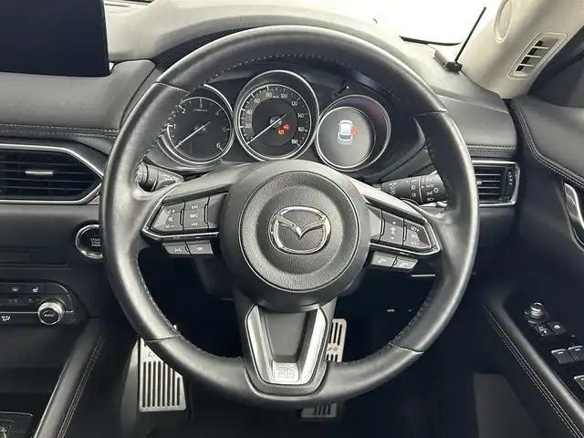 マツダ ＣＸ－５ XD Lパッケージ 道央・札幌 2021(令3)年 4.5万km マシーングレープレミアムM ・4WD/・ワンオーナー/・純正SDナビ/・ BT/USB/フルセグ/・360°ビューカメラ/・衝突軽減ブレーキ/・レーンキープアシスト/・レーダークルーズコントロール/・ブラインドスポットモニター/・アイドリングストップ/・ヒルディセントコントロール/・コーナーセンサー /・パドルシフト/・レザーシート/・運転席メモリシート/・前席パワーシート/・前席シートヒーター /・ステアリングヒーター/・社外エンジンスターター /・社外ドライブレコーダー/・ETC/・オートマチックハイビーム/・LEDヘッドライト/・フォグライト/・リアフォグ/・ヘッドライトウォッシャー/・パワーバックドア /・フロントデアイサー/・オートワイパー/・トノカバー/・純正フロアマット/・ドアバイザー/・積込スタッドレスタイヤ社外AW１７インチ/・スマートキー/・プッシュスタート/・スペアキー/・取扱説明書/・保証書