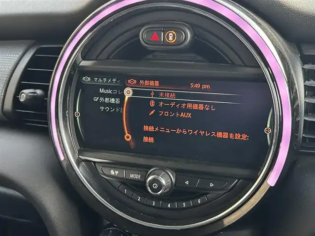 ＭＩＮＩ ミニ クーパー D 熊本県 2018(平30)年 4.4万km ボルカニックオレンジ ・スマートキー/・プッシュスタート/・インテリジェントセーフティ/・クルーズコントロール(追従式)/・純正HDDナビ/　【Bluetooth・USB・AUX】/・ドライブレコーダー(前後録画)/・フォグランプ/・純正マット